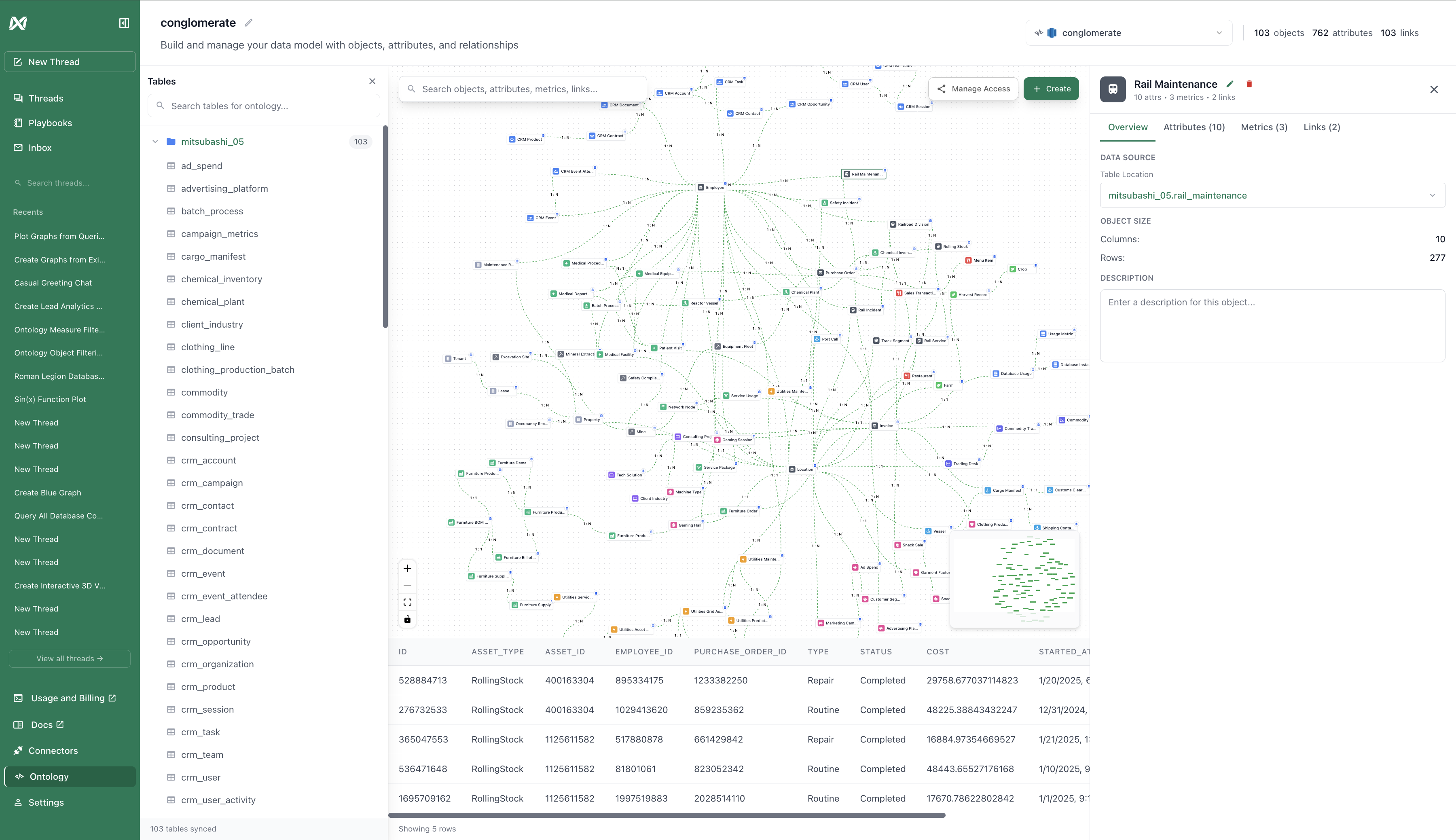 TextQL Ontology Interface