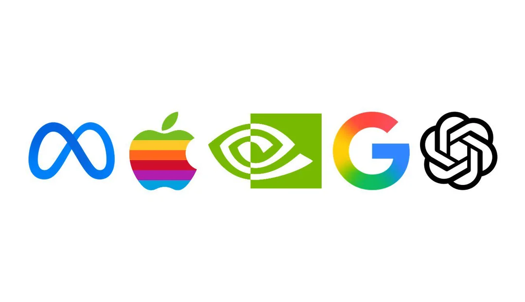 Tech company logos